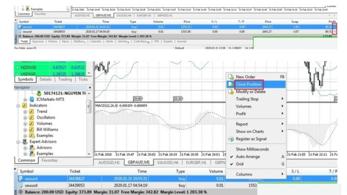 Hướng Dẫn Sử Dụng Phần Mềm Metatrader MT5