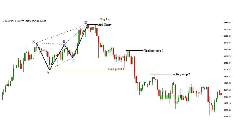 Mô hình giá Con bướm Butterfly Pattern trong thị trường Forex